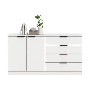 Livetastic KOMODA, biela, 148/80/35 cm vyobraziť