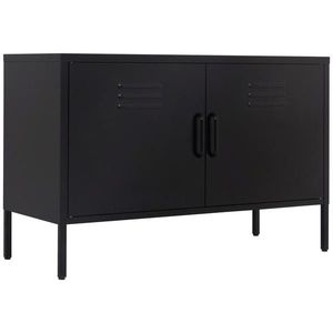 MID.YOU NÍZKA KOMODA, čierna, 100/64/40 cm vyobraziť