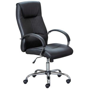 MID.YOU OTOČNÁ STOLIČKA PRE MLÁDEŽ, čierna, chrómová vyobraziť