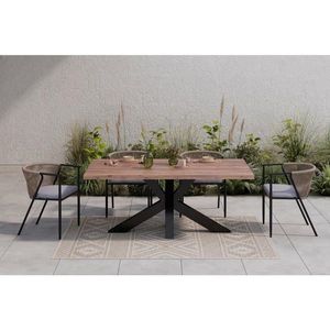 Ambia Garden ZÁHRADNÝ STÔL, drevo, kov, 220/76/100 cm vyobraziť
