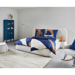 MID.YOU ČALÚNENÁ POSTEĽ, 180/200 cm, biela vyobraziť