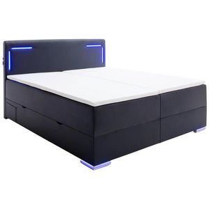 Xora BOXSPRINGOVÁ POSTEĽ, 160/200 cm, čierna vyobraziť