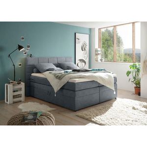 MID.YOU BOXSPRINGOVÁ POSTEĽ, 180/200 cm, antracitová vyobraziť