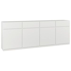 MID.YOU ŠIROKÁ KOMODA, biela, 224, 8/82, 4/40 cm vyobraziť