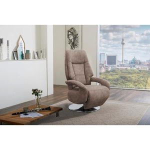 Sit & More RELAXAČNÉ KRESLO, textil, taupe vyobraziť