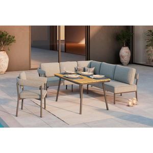 Ambia Garden TERASOVÁ SEDACIA SÚPRAVA kov, plast, textil vyobraziť