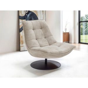 Livetastic KRESLO, textil, svetlohnedá vyobraziť