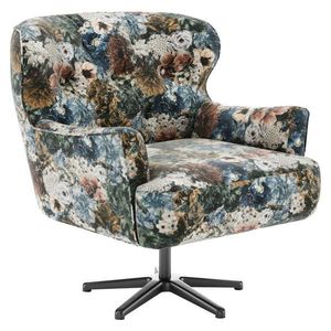 Sit & More KRESLO, textil, modrá, ružová, béžová vyobraziť