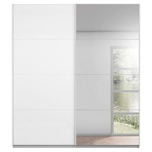 Xora ŠAT. SKRIŇA S POSUV. DVERAMI, biela, 136/209/57 cm vyobraziť