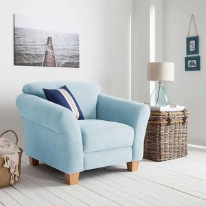 Sit & More KRESLO, textil, svetlomodrá vyobraziť