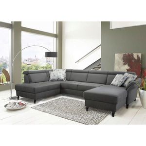 Sit & More SEDACIA SÚPRAVA, textil, antracitová vyobraziť