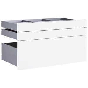 Hom`in SADA ZÁSUVIEK, biela s vysokým leskom, 90, 9/50, 3/46, 8 cm vyobraziť