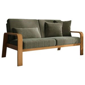 Sit & More 2, 5-SEDAČKA, textil, olivovozelená vyobraziť