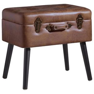 Xora TABURETKA, textil, 50/45/35 cm vyobraziť