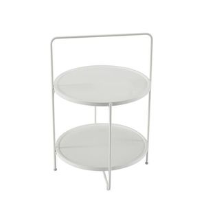 Carryhome PRÍRUČNÝ STOLÍK, biela vyobraziť