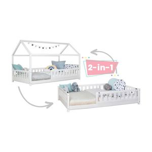 MID.YOU DOMČEKOVÁ POSTEĽ, 100/200 cm biela vyobraziť