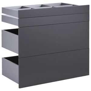 Hom`in SADA ZÁSUVIEK, antracitová, 90, 9/82/46, 8 cm vyobraziť