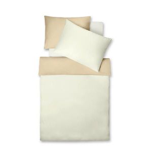 Fleuresse OBOJSTRANNÁ POSTEĽNÁ BIELIZEŇ, makosatén, krémová, piesková, 140/200 cm vyobraziť