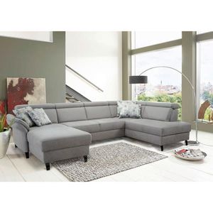 Sit & More SEDACIA SÚPRAVA, textil, svetlosivá vyobraziť