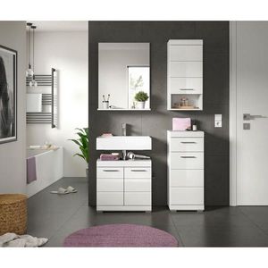 MID.YOU KÚPEĽŇA biela s vysokým leskom vyobraziť