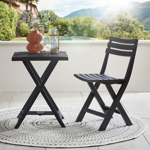 Ambia Garden SKLADACÍ ZÁHRADNÝ STÔL, plast, 50/47/65 cm vyobraziť