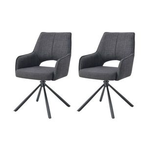 MID.YOU SADA STOLIČIEK S PODRÚČKAMI 2 kus vyobraziť