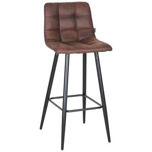 Carryhome BAROVÁ STOLIČKA, hnedá, čierna vyobraziť