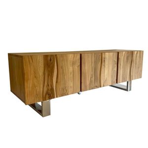 Livetastic NÍZKA KOMODA, akácia, farba akácie, 160/56/46 cm vyobraziť