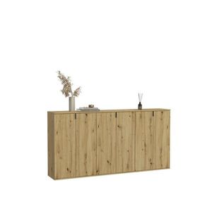 MID.YOU SKRINKA NA TOPÁNKY, dub artisan, 183/99/34 cm vyobraziť