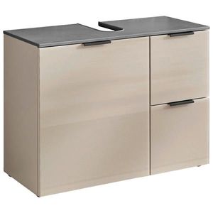 Venda SKRINKA POD UMÝVADLO, kašmírová, antracitová, kašmírová, 80/60/35 cm vyobraziť