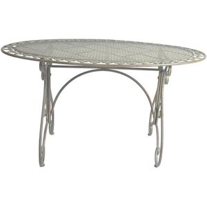 ZÁHRADNÝ STÔL, kov, vyobraziť
