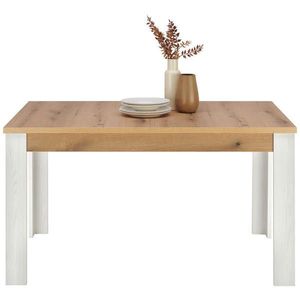 Landscape ROZŤAHOVACÍ STÔL, biela, farba duba, farba smrekovca, 140-180/76/90 cm vyobraziť