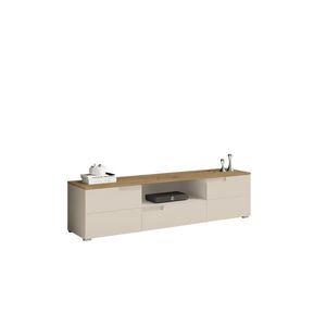 MID.YOU NÍZKA KOMODA, kašmírová, dub artisan, 165/42/40 cm vyobraziť