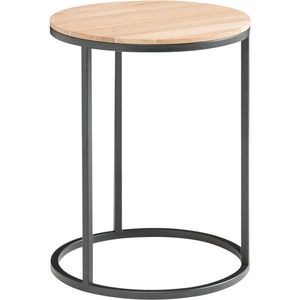 Johann Jakob PRÍRUČNÝ STOLÍK, čierna, dub bianco vyobraziť