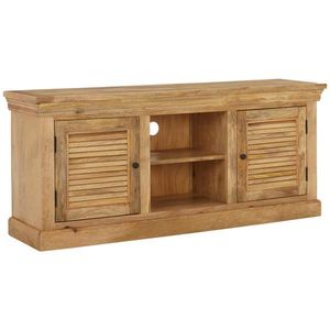 MID.YOU NÍZKA KOMODA, mangové drevo, prírodná farba, čierna, svetlohnedá, 150/65/40 cm vyobraziť