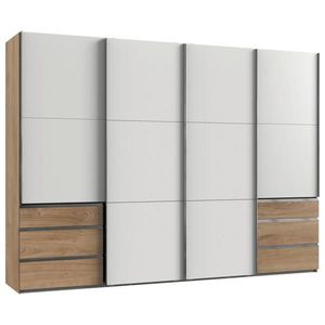 MID.YOU ŠAT. SKRIŇA S POSUV. DVERAMI, biela, 300/216/65 cm vyobraziť