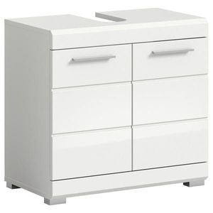 MID.YOU SKRINKA POD UMÝVADLO, biela s vysokým leskom, 60/56/34 cm vyobraziť