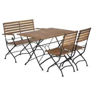 Gardenson ZOSTAVA ZÁHRADNÉHO NÁBYTKU drevo, kov vyobraziť