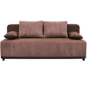 MID.YOU ROZKLADACIA POHOVKA, textil, koralová vyobraziť