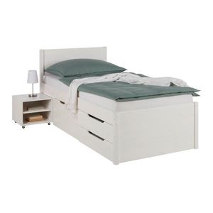 Zandiara POSTEĽ S ÚLOŽNÝM PRIESTOROM, 90/200 cm biela vyobraziť