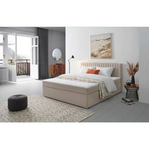 MID.YOU AMERICKÁ POSTEĽ, 200/200 cm, krémová vyobraziť