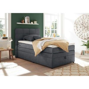 MID.YOU BOXSPRINGOVÁ POSTEĽ, 120/200 cm, antracitová vyobraziť