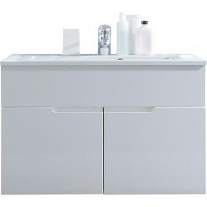 Venda SKRINKA S UMÝVADLOM, biela s vysokým leskom vyobraziť