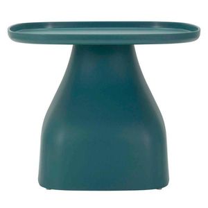 KONFERENČNÝ STOLÍK, modrá, plast, vyobraziť