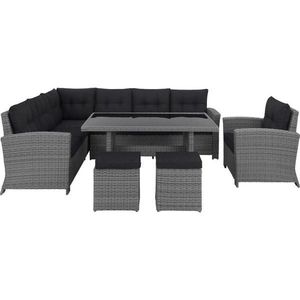 Ambia Garden ZÁHRADNÁ SÚPRAVA 6-dielne, kov, plast, sklo, textil vyobraziť