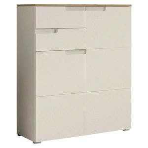 MID.YOU KOMODA, kašmírová, dub artisan, 100/119/40 cm vyobraziť