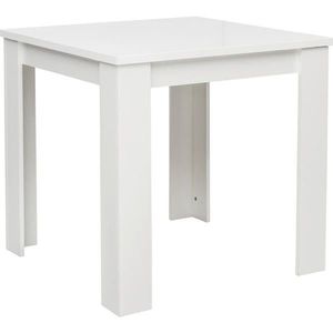 Carryhome JEDÁLENSKÝ STÔL, biela, 80/75/80 cm vyobraziť