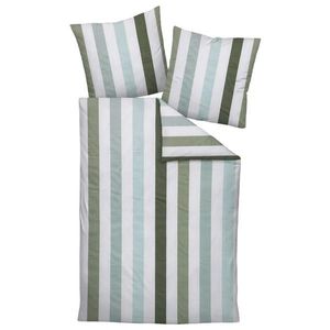 Janine POSTEĽNÁ BIELIZEŇ, makosatén, šalviovozelená, 135/200 cm vyobraziť