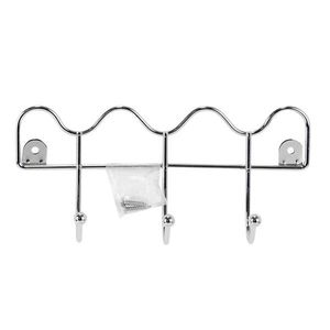 Nástenný drôtený vešiak TORO 3 háčiky vyobraziť