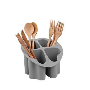 Plastový odkvapkávač na príbory QLUX Clover vyobraziť